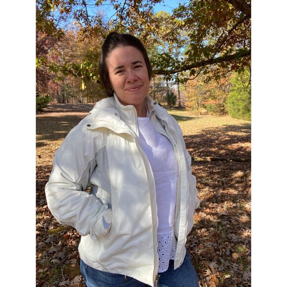 Eddie Bauer Women's Weatheredge 365 Parka W/ Removable Fleece Lining Size M - Picture 8 of 8